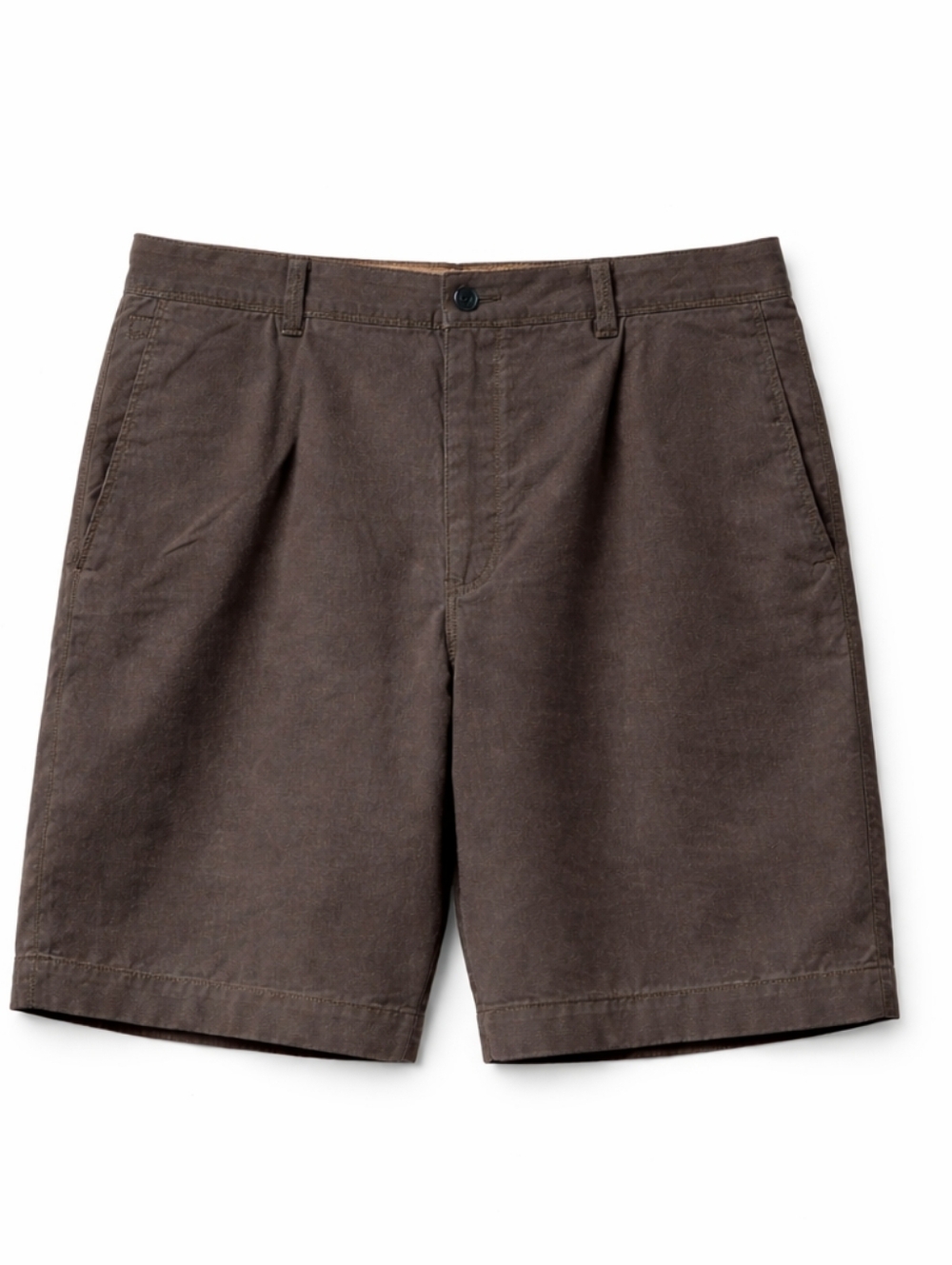 Tommy Bahama Men Brown Flat Front Shorts Stretch Cotton Tencel Casual Size 42